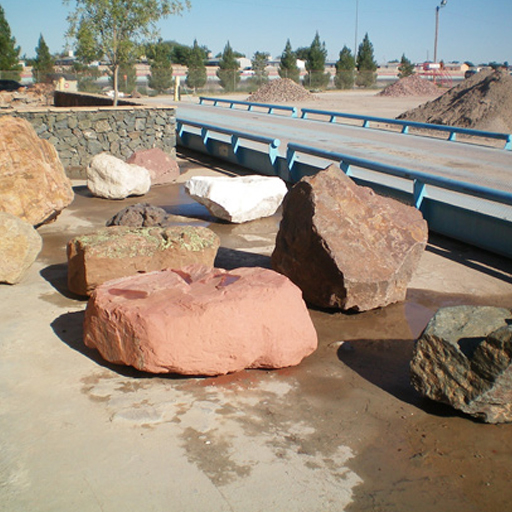 Multicolor Boulders