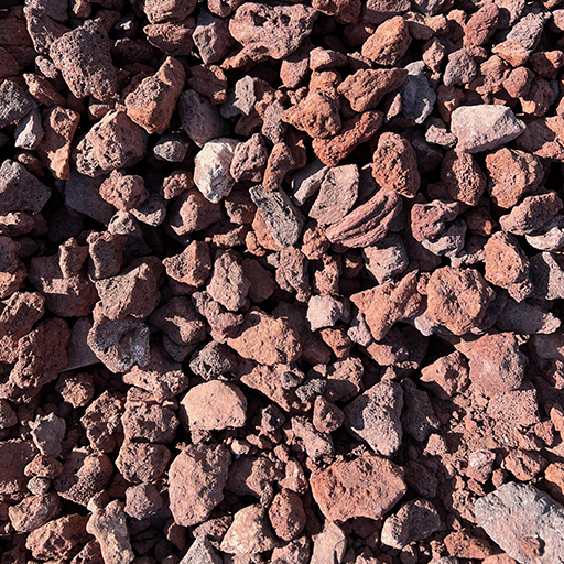 Santa Fe Red Lava Rock